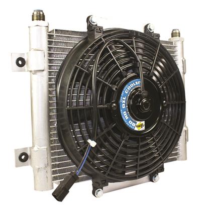 BD Diesel 1300611 xtruded auxiliary trans cooler - universal