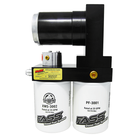 FASS TSD07165G Titanium Signature Series Diesel Fuel System 165GPH (16-18 PSI) 05-18 & 21-24 Cummins