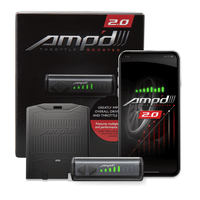 AMP'D 2.0 THROTTLE BOOSTER W/ BLUETOOTH SWITCH 38862-D2 Cummins 2007-2024