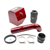 Wehrli WCF100344-RED 4in Intake Kit - WCFab Red 17-19 Duramax