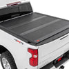 RoughCountry 47119651B Hard tri-fold low-profile bed cover 14-19 Duramax (6'6" bed w/ rail caps)