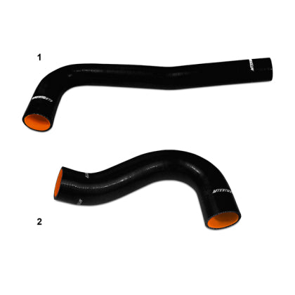 Mishimoto MMHOSE-RAM-03DBK Silicone coolant hose kit (black) 03-10 cumming