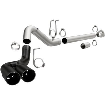 Magnaflow DPF-Back Black 4in Dual Single Rear Exit 08-18 Powerstroke