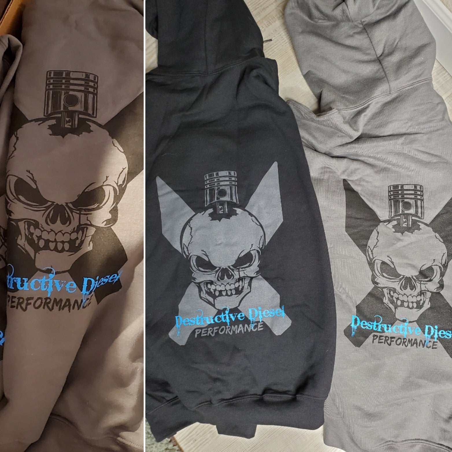 Destructive Diesel Hoodies