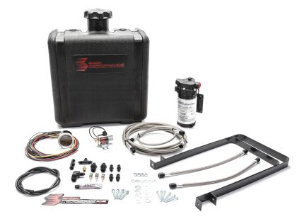 Snow Performance SNO-430-BRD STAGE 2 BOOST COOLER™ WATER-METHANOL INJECTION KIT DURAMAX (STAINLESS STEEL BRAIDED LINE, AN FITTINGS)